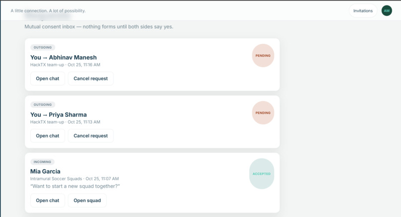 SquadUp – screenshot 5