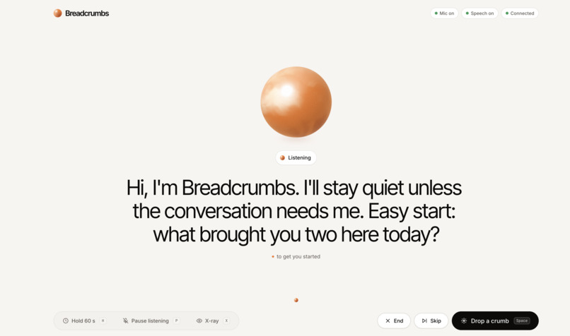 Breadcrumbs – screenshot 1