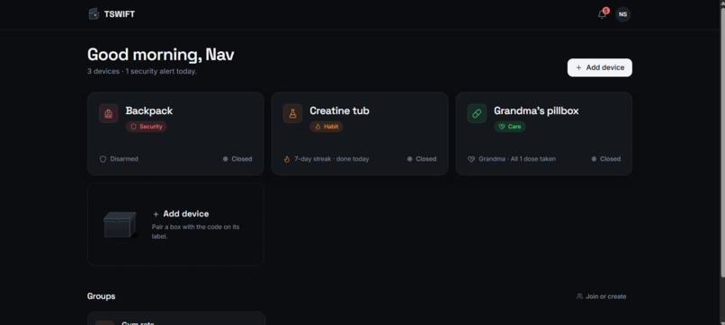 TSWIFT – screenshot 2