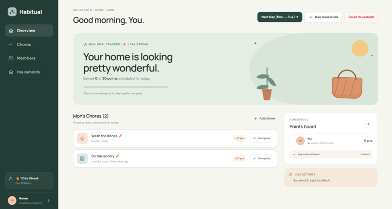 Habitual – screenshot 1