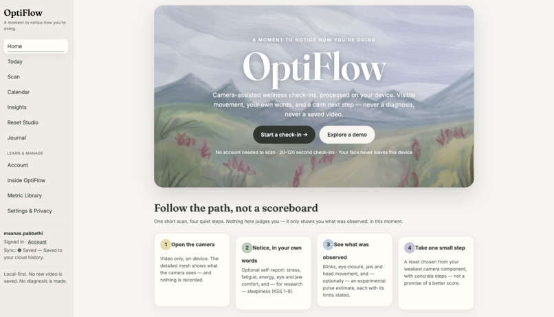 OptiFlow – screenshot 2