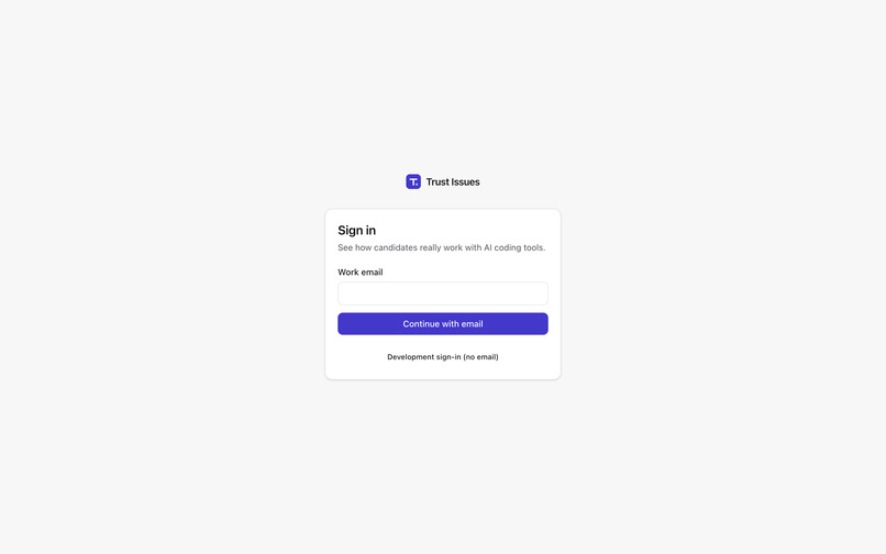 Trust Issues – screenshot 1