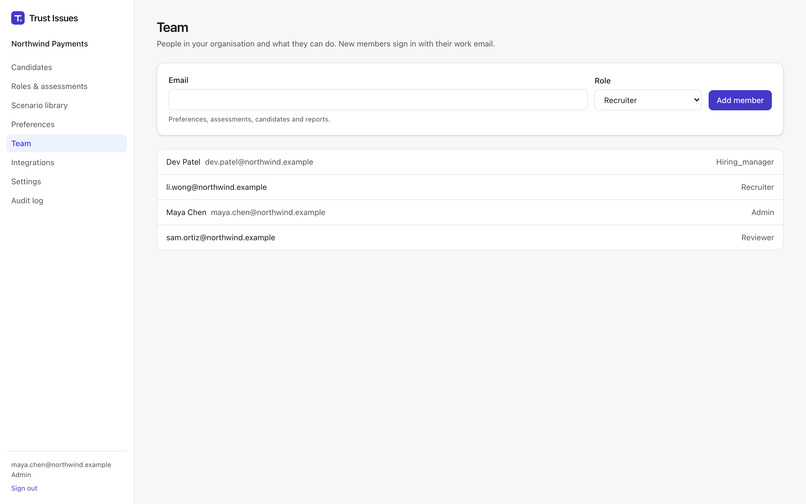 Trust Issues – screenshot 2
