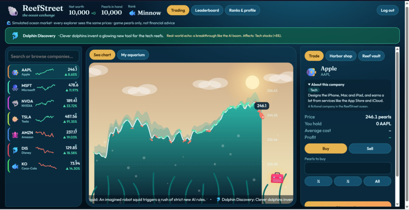 ReefStreet – screenshot 1