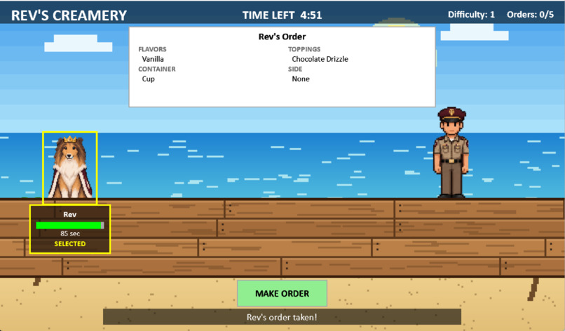 Rev's Creamery – screenshot 3
