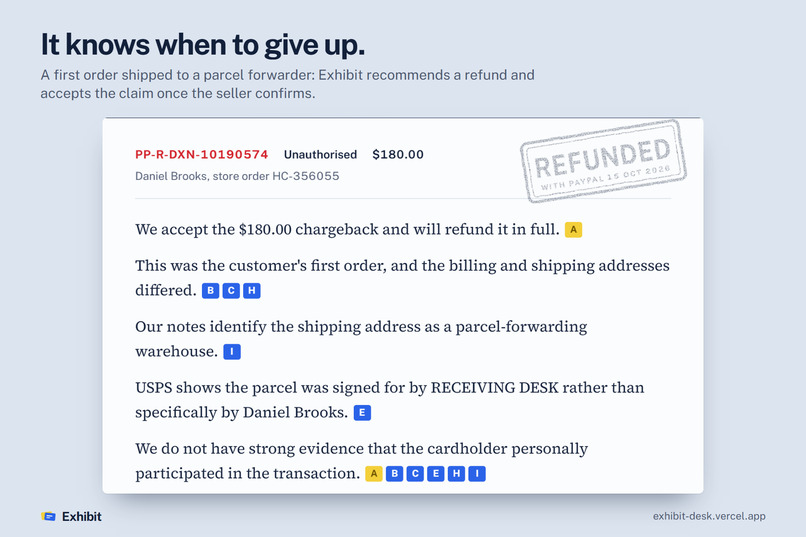 Exhibit – screenshot 5