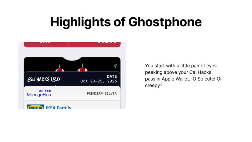 Ghostphone – screenshot 1