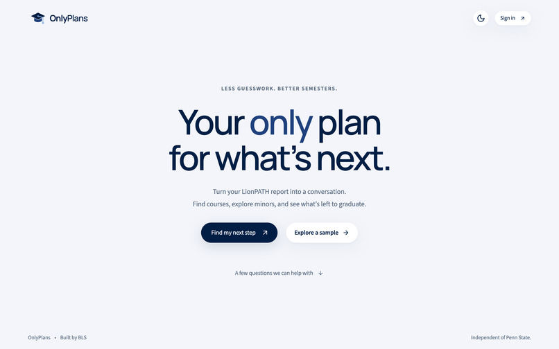 OnlyPlans – screenshot 1