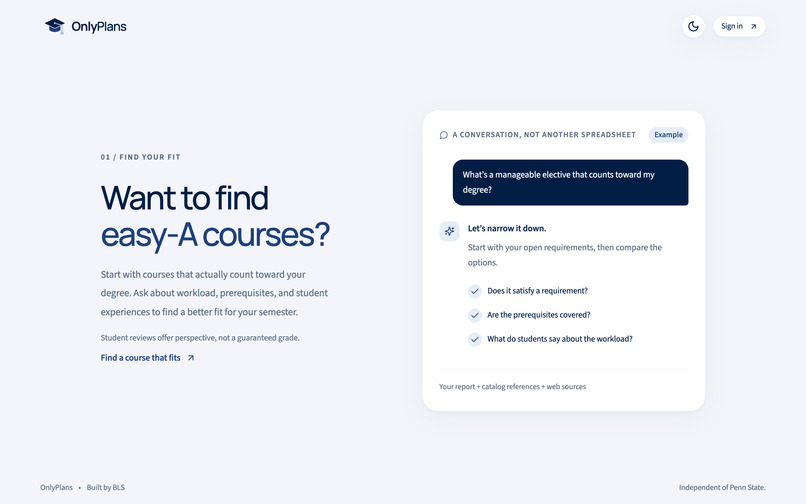 OnlyPlans – screenshot 2