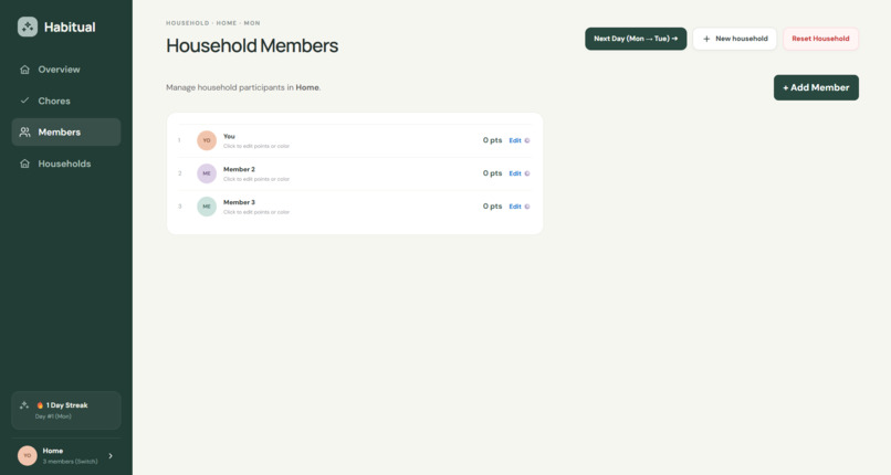 Habitual – screenshot 3