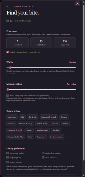 Gig 'eats – screenshot 1