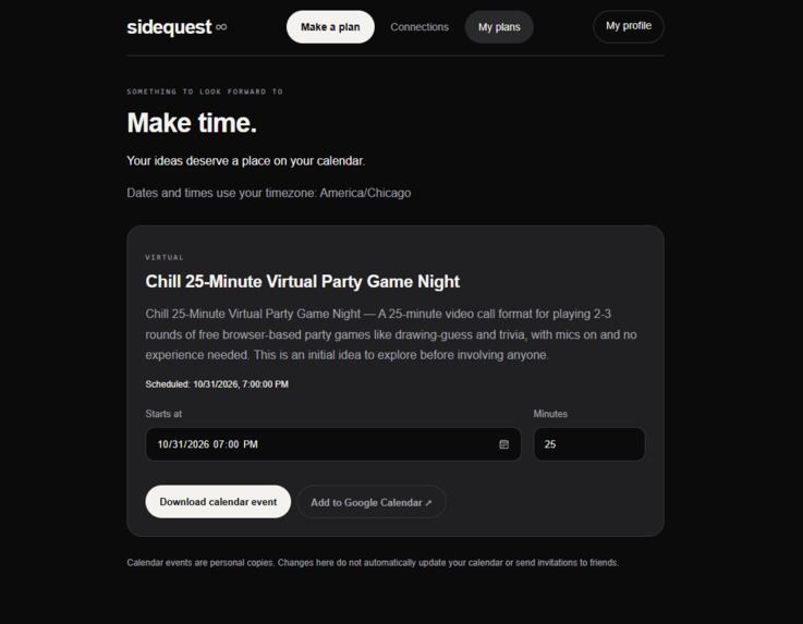 Sidequest – screenshot 5