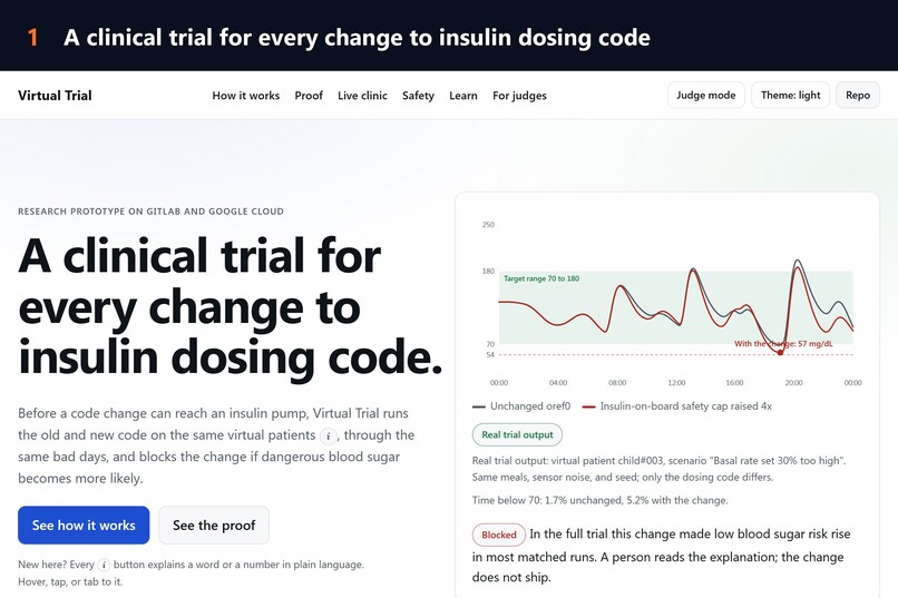 Virtual Trial – screenshot 1