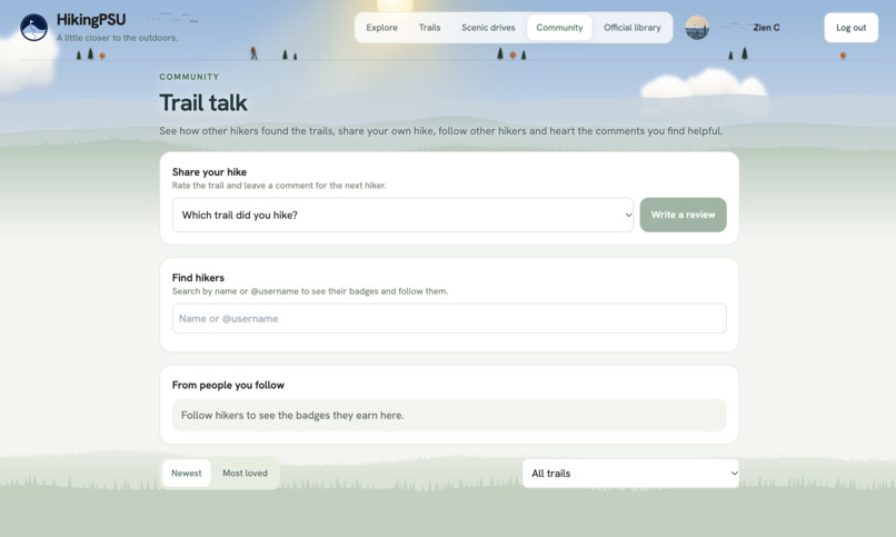 HikingPSU – screenshot 3