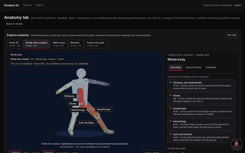 Kinetech AI – screenshot 3