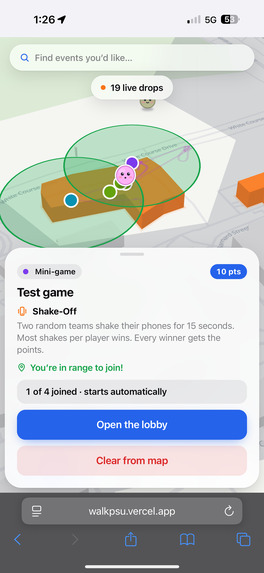WalkPSU – screenshot 3