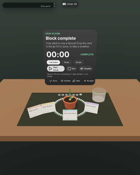 Desk Bloom – screenshot 1