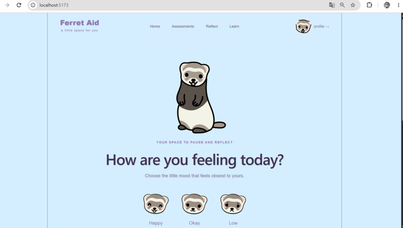 ferret aid – screenshot 1