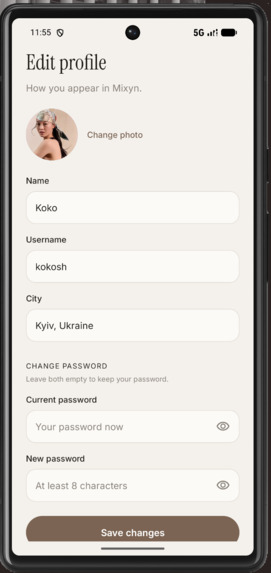 Mixyn – screenshot 2