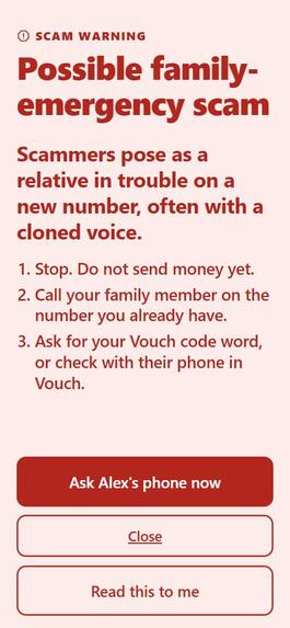 Vouch – screenshot 1