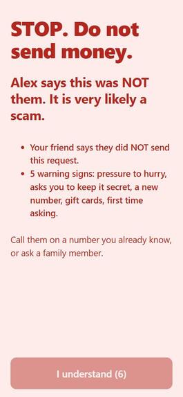 Vouch – screenshot 2