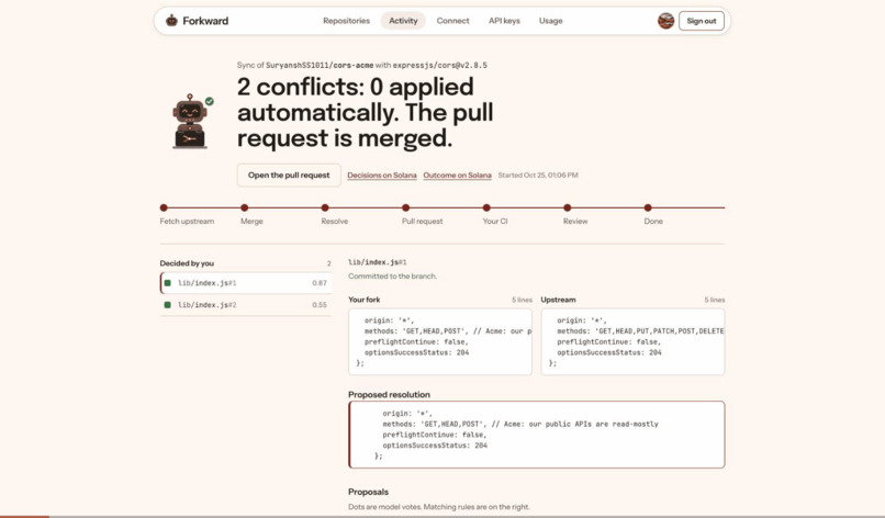 Forkward – screenshot 7