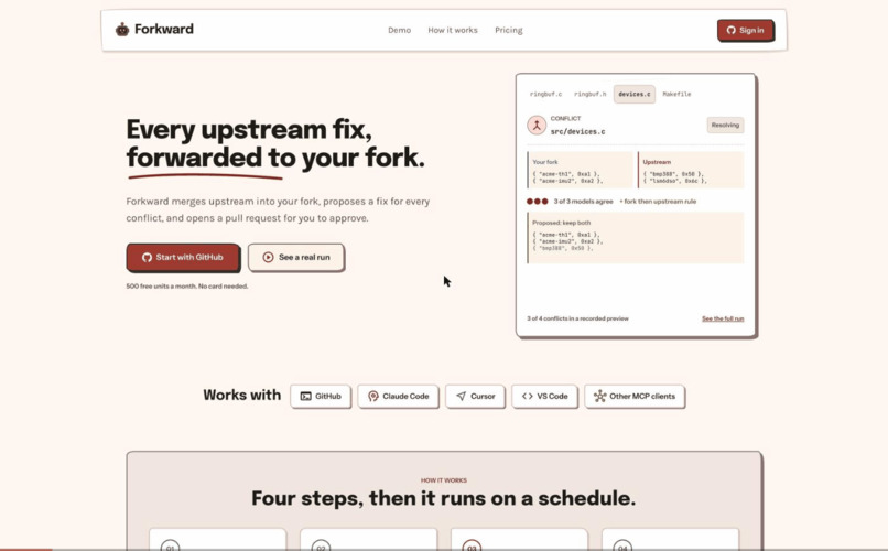 Forkward – screenshot 3