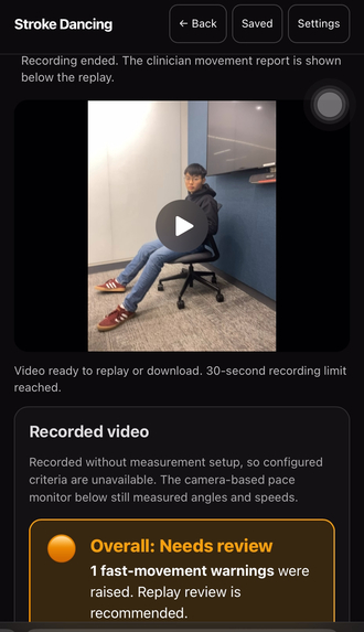SCOOT - Stroke Coaching, Observation, and Ongoing Training – screenshot 4