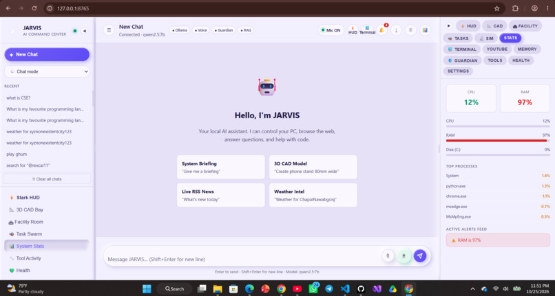 JARVIS - YOUR LOCAL AI ASSISTANT – screenshot 10