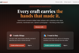 KalaConnect – AI-Powered Artisan Marketplace 