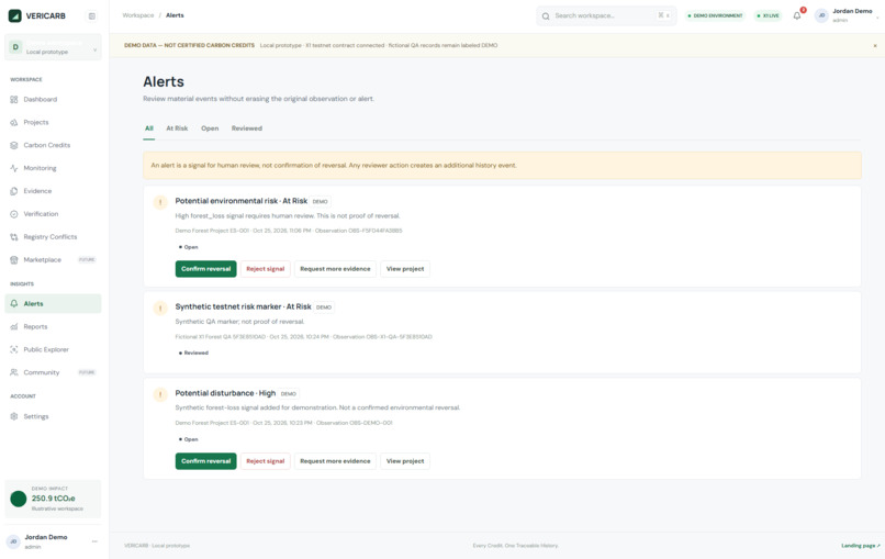 VERICARB – screenshot 11