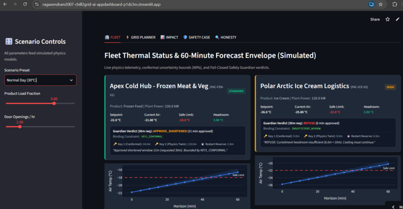 Chill2Grid AI – screenshot 1
