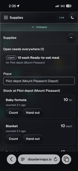 DisasterMaps – screenshot 4