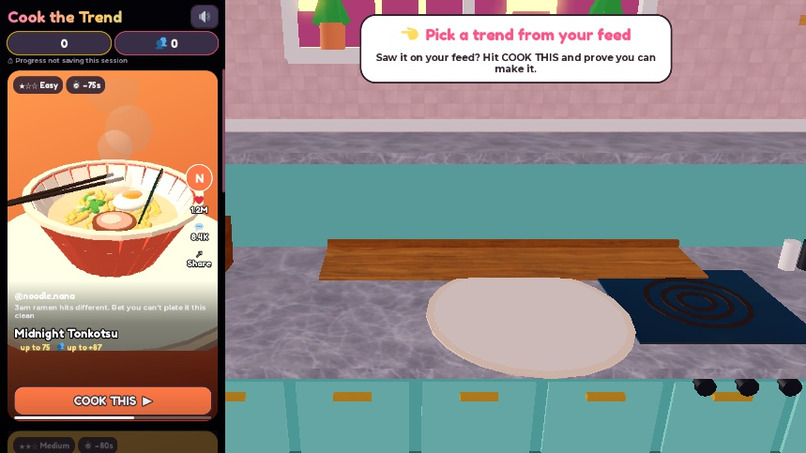 Cook the Trend – screenshot 1