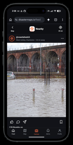 DisasterMaps – screenshot 1