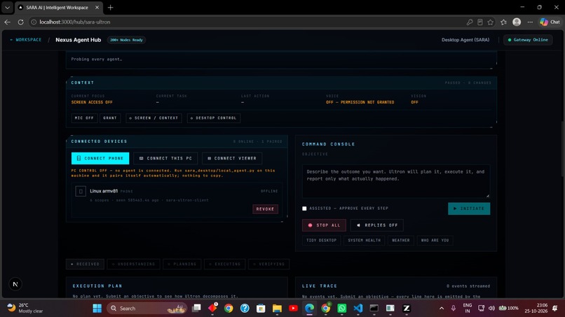 Sara AI Nexus Agency – screenshot 6