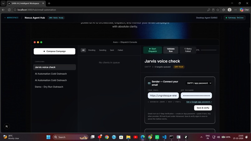 Sara AI Nexus Agency – screenshot 5