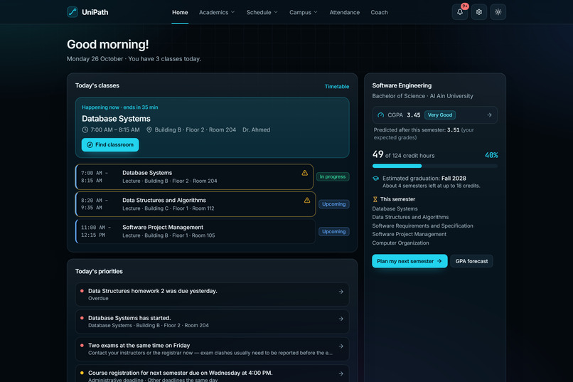 UniPath – screenshot 2