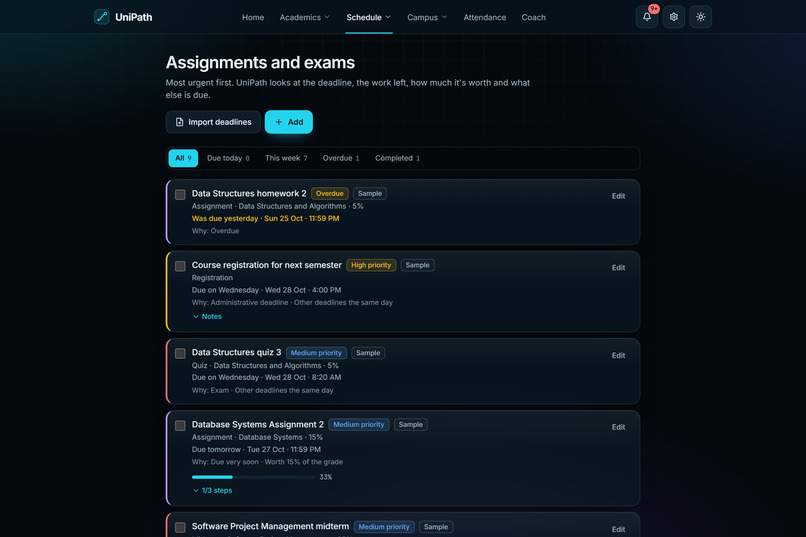 UniPath – screenshot 6