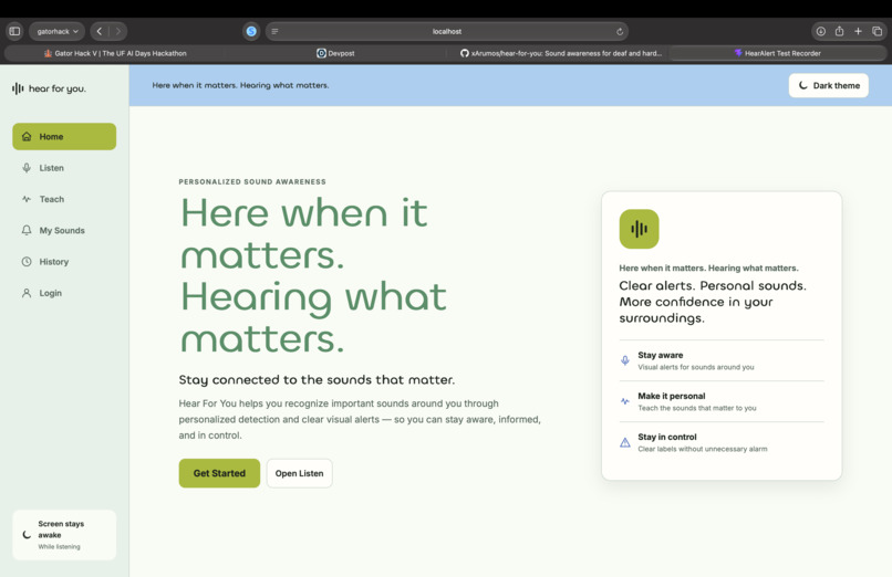 Hear For You – screenshot 1