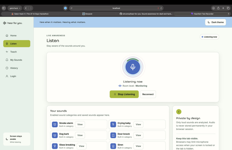 Hear For You – screenshot 2