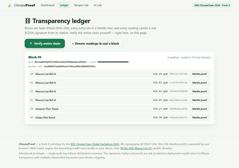 Climateproof – screenshot 2