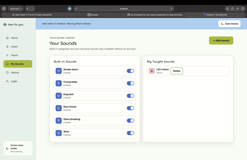 Hear For You – screenshot 4