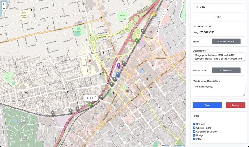 maintenance-map – screenshot 1