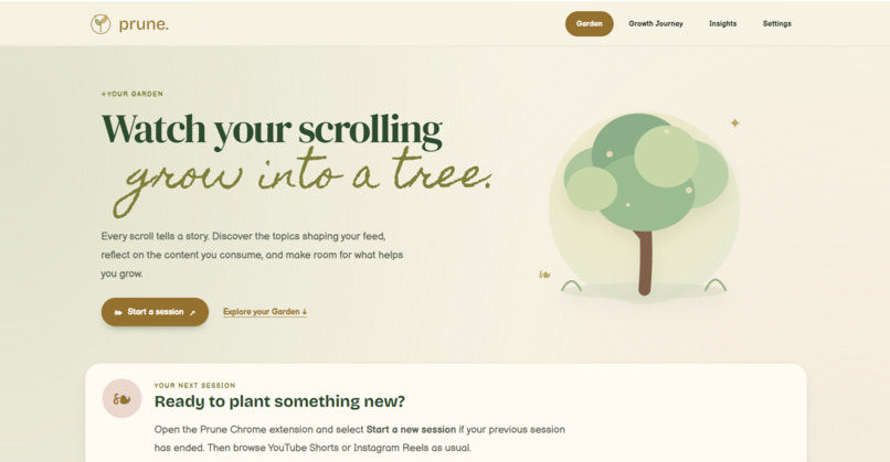 Prune – screenshot 2