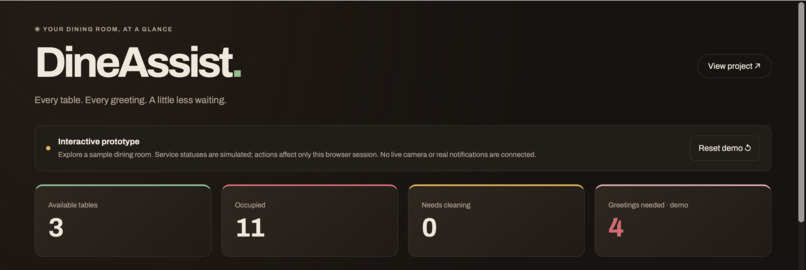 DineAssist – screenshot 1