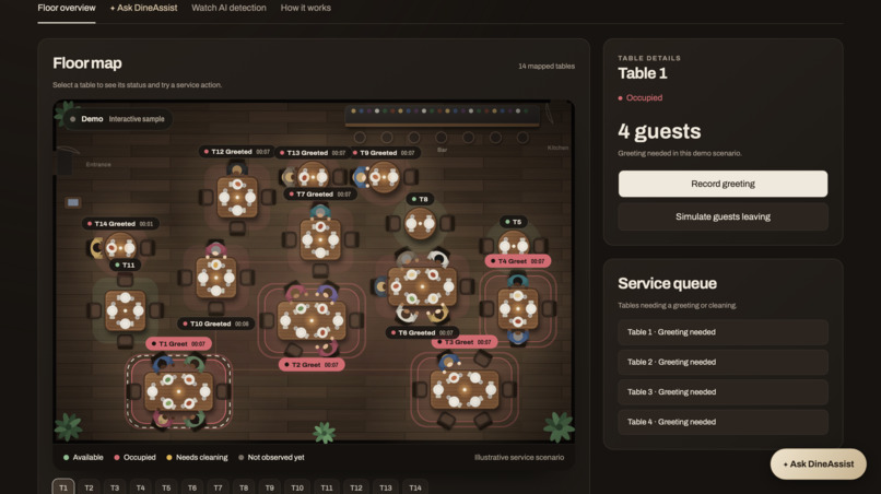 DineAssist – screenshot 2