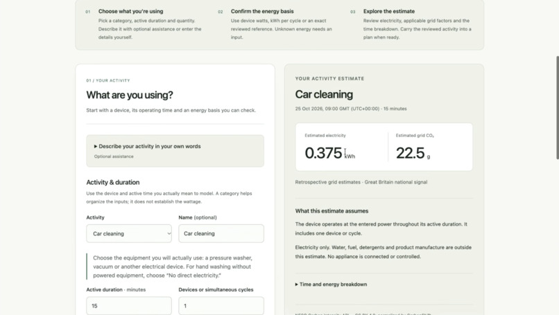 CarbonShift: AI Energy Planning & Emissions Transparency – screenshot 7