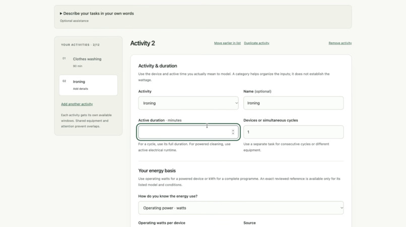 CarbonShift: AI Energy Planning & Emissions Transparency – screenshot 8