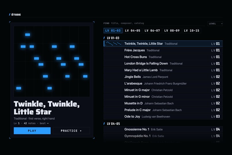 Étude – screenshot 3